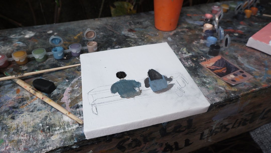 Mastering the First Impression: Your intriguing post title goes here a painting of a couple with messy table.